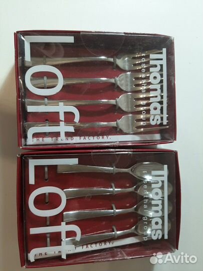 Набор чайных ложек и вилок thomas