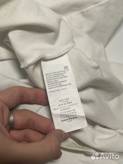 Maison margiela футболка