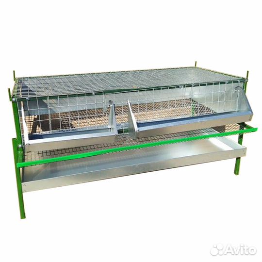 Клетка для перепелов металлическая на 