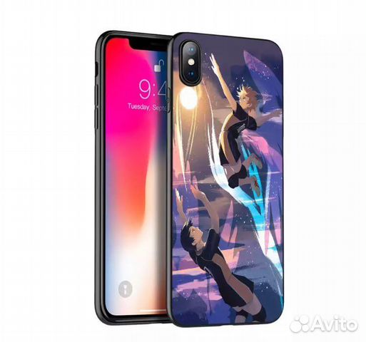 Черный чехол для iPhone 8, чехол Haikyuu Hinata Ан