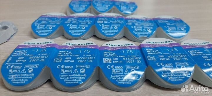 Линзы контактные - 1,75