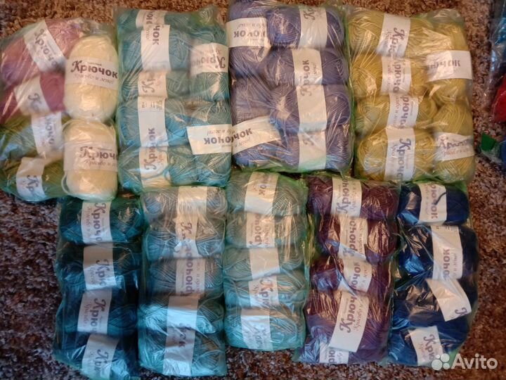 Пряжа,спицы и крючки