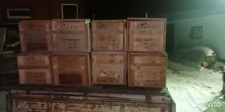 Ящики армейские