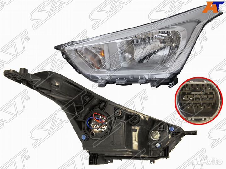 Фара hyundai creta