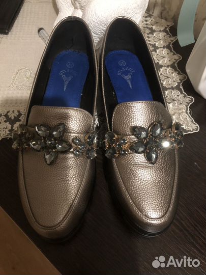 Лоферы женские 37 размер