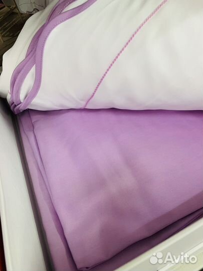 Постельное белье сатин masion DOR lavender евро