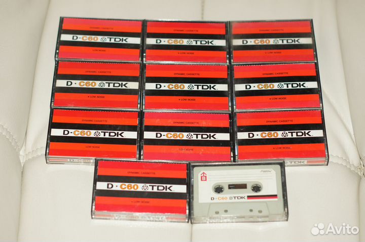 Кассеты TDK D-C60 для кассетных дек №12 Japan