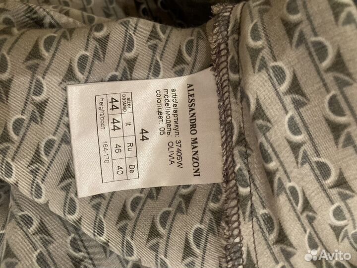 Платье alessаndrо mаnzоni Италия