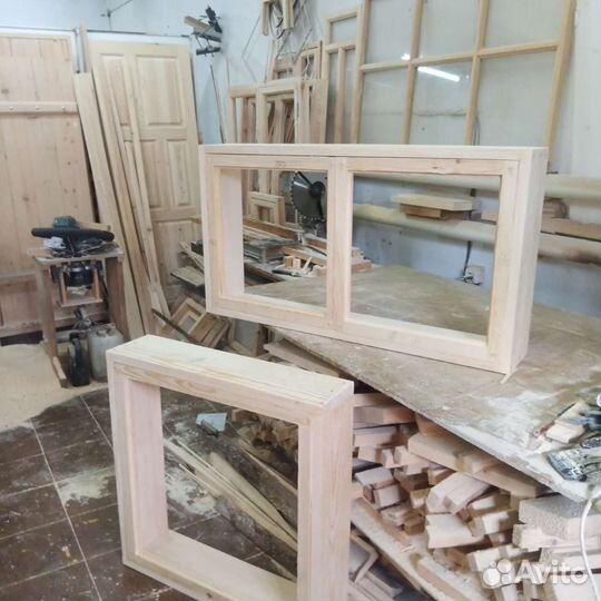 Деревянные оконные рамы