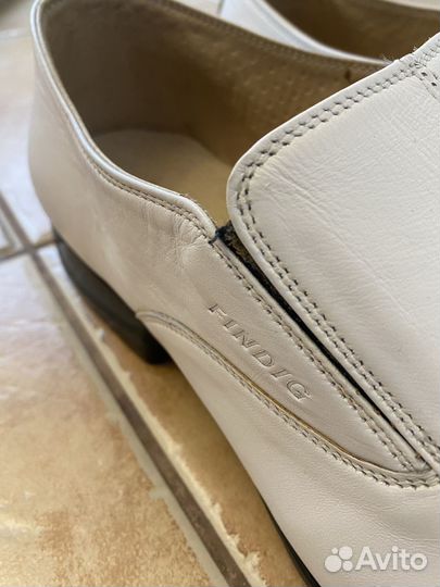 Туфли мужские 45 размер кожаные новые