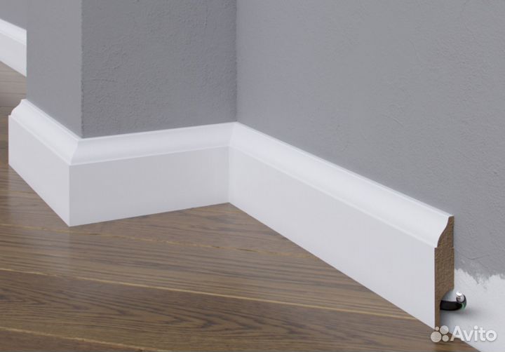 Плинтус из мдф напольн длина 2,4 м