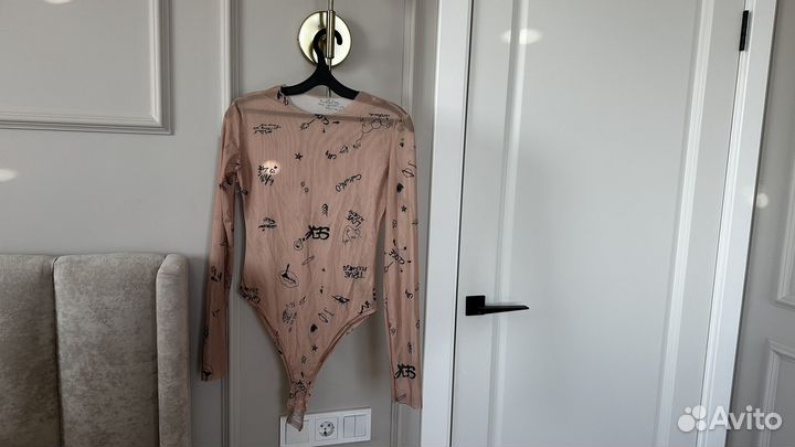 Боди топ из сетки