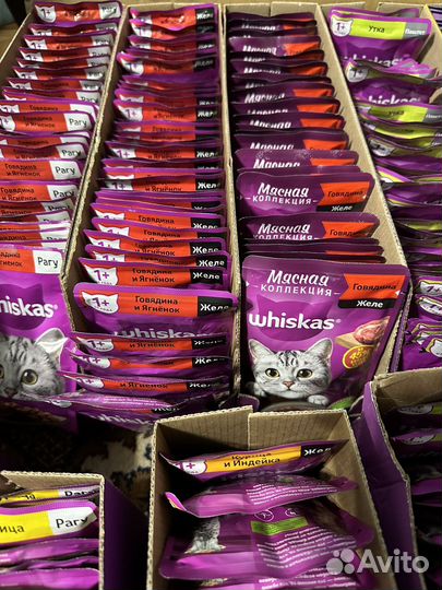 Влажный корм Whiskas