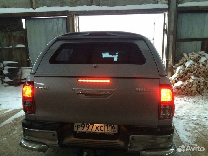 Кунги из стеклопластика для Тойота Хайлюкс Рево