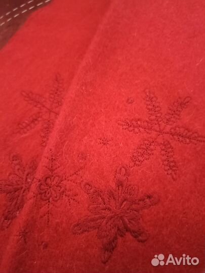 Шляпка теплая, шарф, комплект