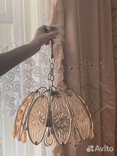 Люстра потолочная подвесная СССР