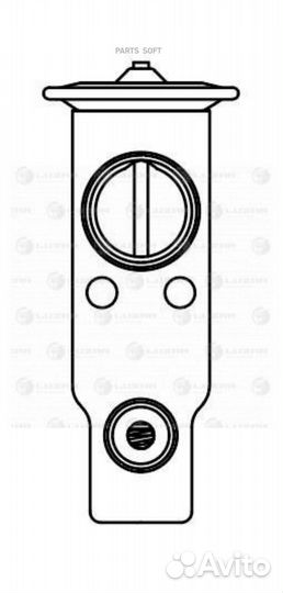 Клапан расширительный трв для а/м Toyota LC Prado