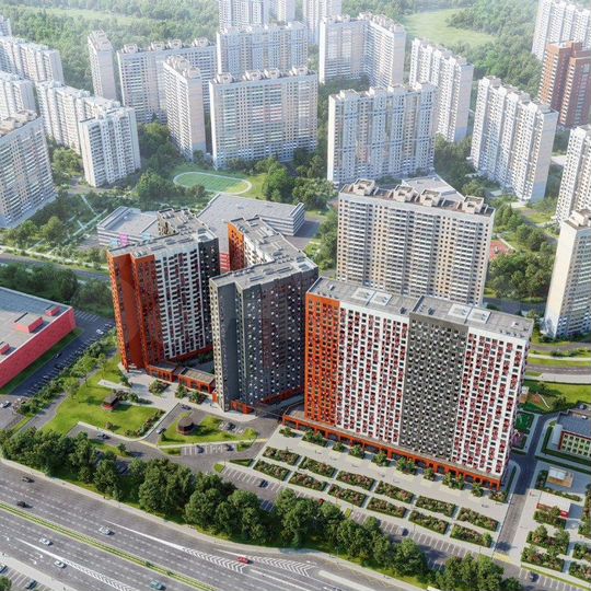 1-к. квартира, 45,6 м², 19/19 эт.