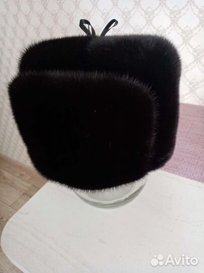 Мужская шапка норковая новая