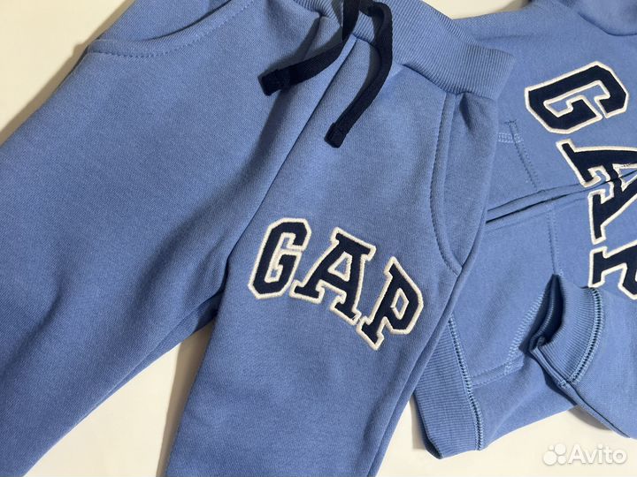 Костюм gap с флисом 80,86,92,98 см