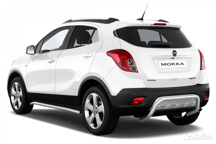 Защита заднего бампера opel Mokka d51мм