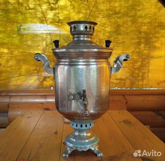 Самовар угольный времён СССР