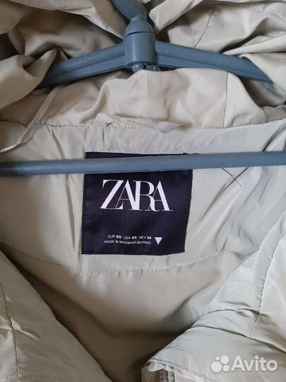 Куртка зимняя Zara оверсайз