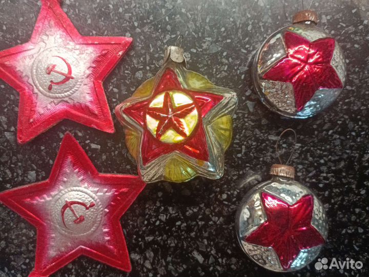 Елочные игрушки СССР