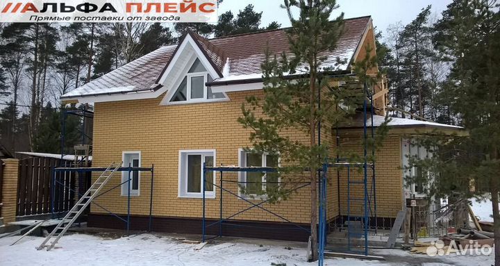 Фасадные панели под кирпич