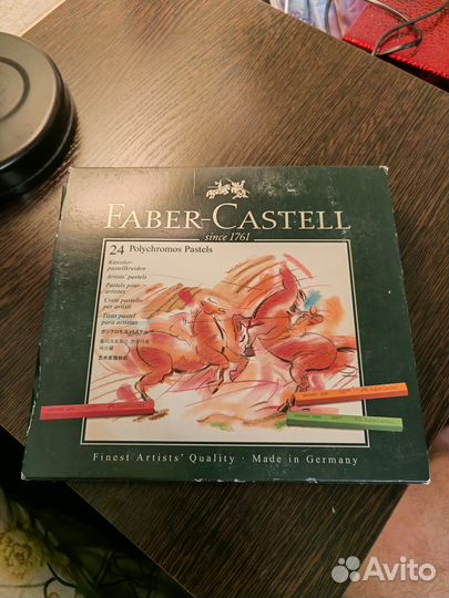 Faber-Castell Набор сухой пастели Polychromos,24цв