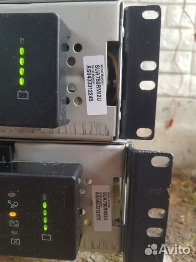 Ибп APS Smart UPS 750 VA RM2U 230V б\у рабочий