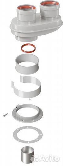 Krats Адаптер моноблочный универсаль. 80/80 для пе