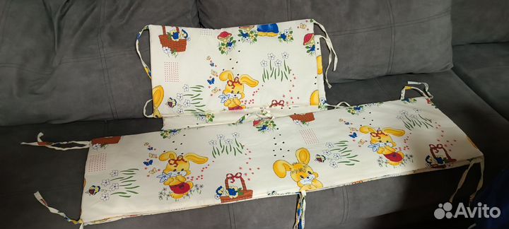 Бортики в детскую кроватку бу