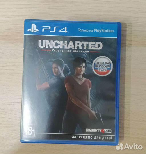 Uncharted утраченное наследие ps4