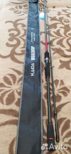 Спиннинг Kaida world CUP. 2,44м. Тест 8-40г