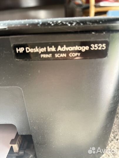 Принтер hp deskjet ink advantage 3525