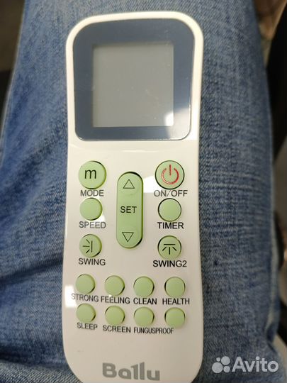 Пульт для кондиционера ballu ykr-k1/001e