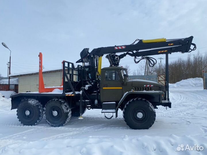 Урал 5557 с КМУ, 1986