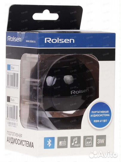 Портативная аудиосистема Rolsen RBM-611BT