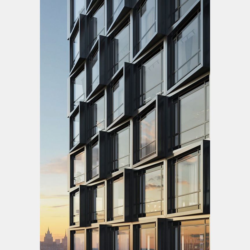 2-к. квартира, 57,3 м², 40/47 эт.