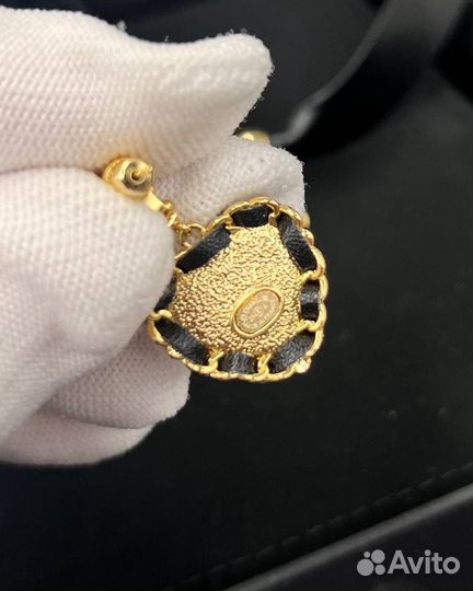 Серьги chanel