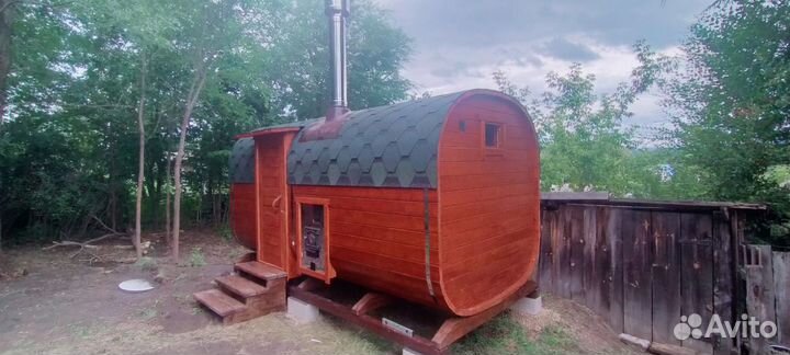 Баня бочка готовая от производителя
