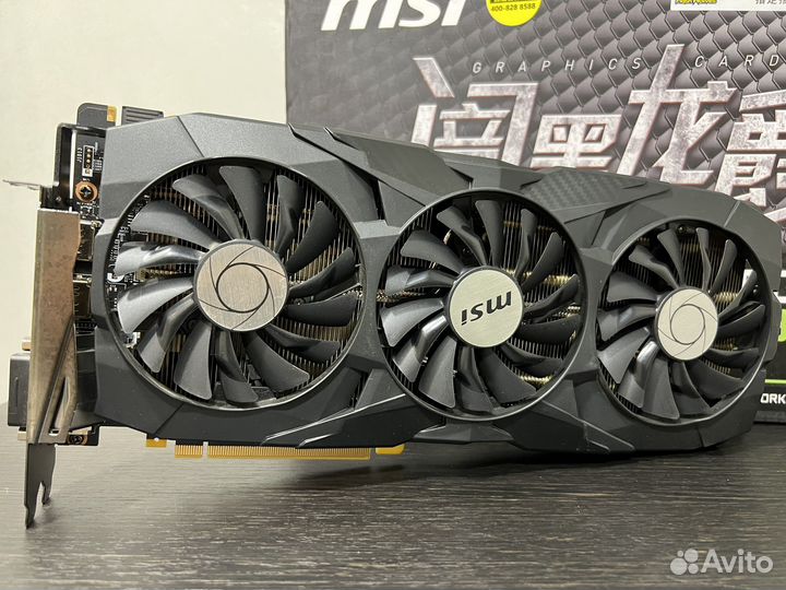 MSI GTX 1080 Ti Duke 11Gb. В идеале