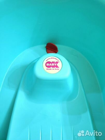 Ванночка для купания с горкой