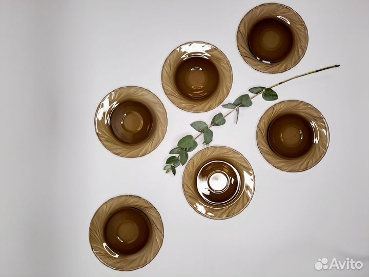 Блюдце vereco 6шт Франция