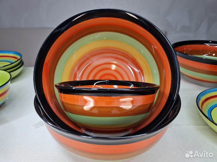 Салатники Индия 1500 мл Керамика