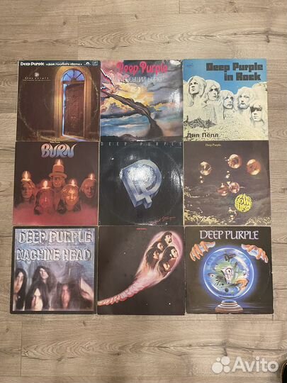 Продам пластинки Deep Purple