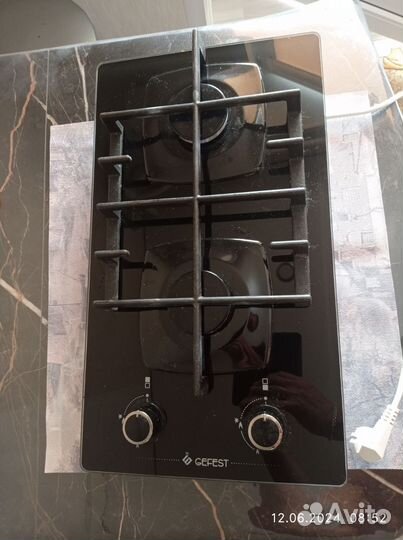 Газовая варочная панель 2 конфорки бу