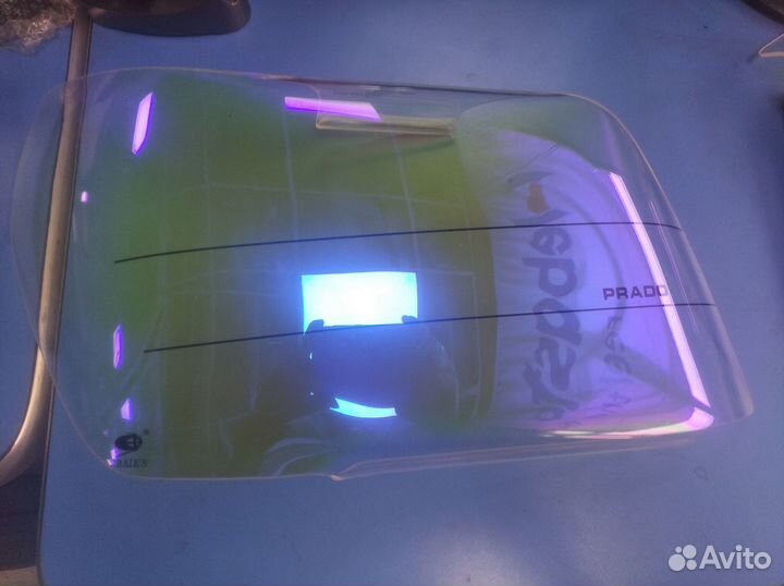 Защита фар (очки) для Toyota cruiser prado