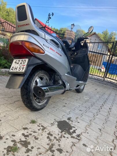 Максискутер Suzuki skywe 400